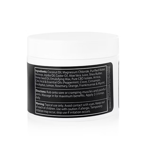 MagneHemp Body Balm – CBD Isolate